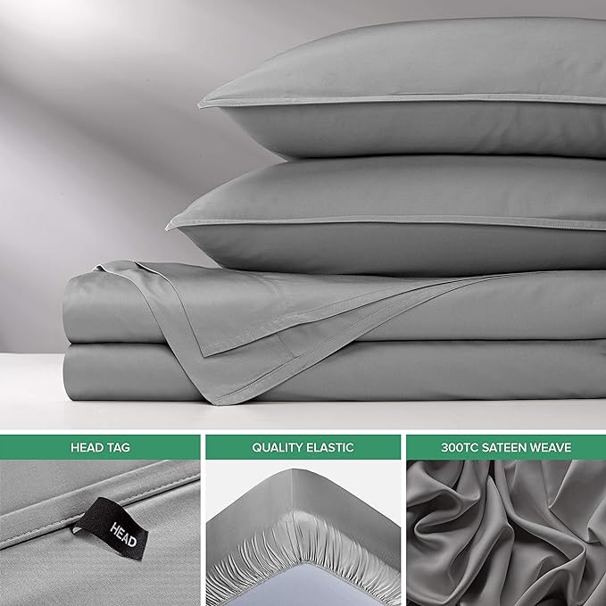 Queen Sheets by Pure Bamboo, Genuine 100% Organic Viscose Derived from Bamboo - Image 6