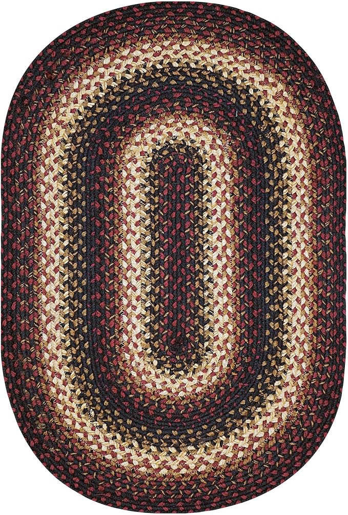 Homespice Prescott Jute Oval Woven Rug 4x6' - Image 8