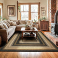 Homespice Kilimanjaro Premium Jute Braided Area Rug, Reversible, Natural Jute by Homespice
