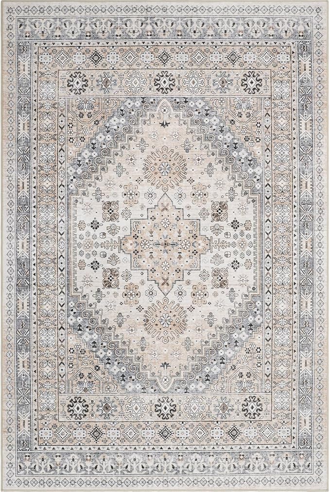 zesthome 12x15 Area Rugs, Large Washable Rug, Ultra-Thin Stain Resistant Rugs - Image 2
