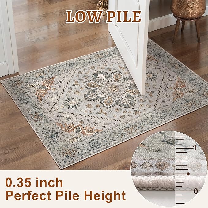 Tangsoo 2x6 Washable Runner Rug - Image 3