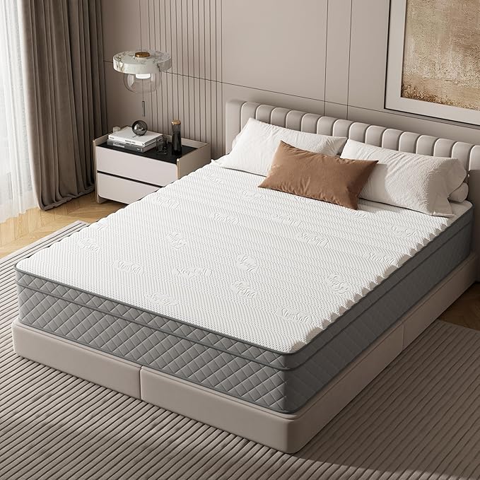 Full Mattress, 12 Inch Hybrid Double Mattress - Image 3