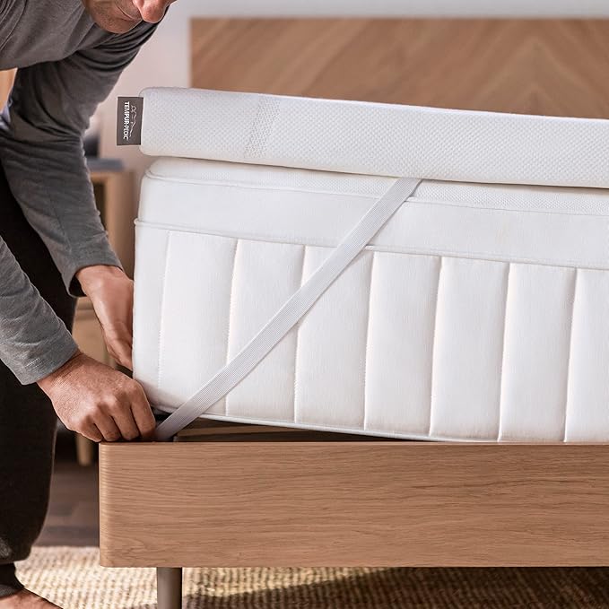 Tempur-Pedic TEMPUR-Adapt + Cooling 3-Inch King Mattress Topper Medium Luxury - Image 7