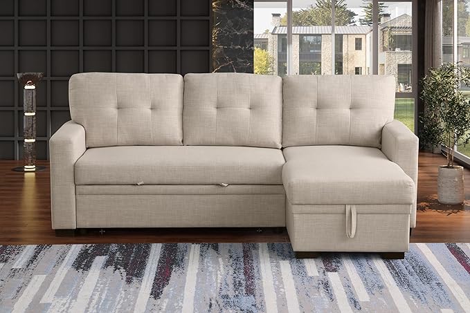 Devion Furniture Philly 4-in-1 Convertible L Shaped Couch - Image 3