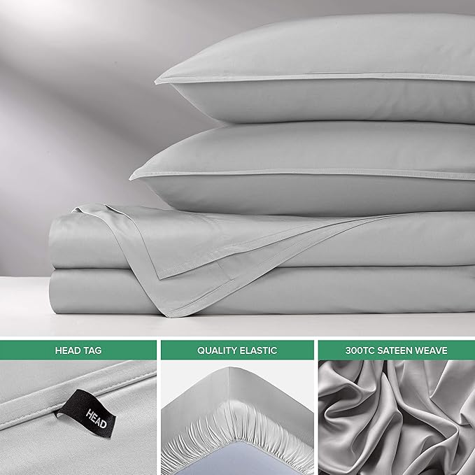 Split King Sheets by Pure Bamboo, Genuine 100% Organic Viscose Derived from - Image 6