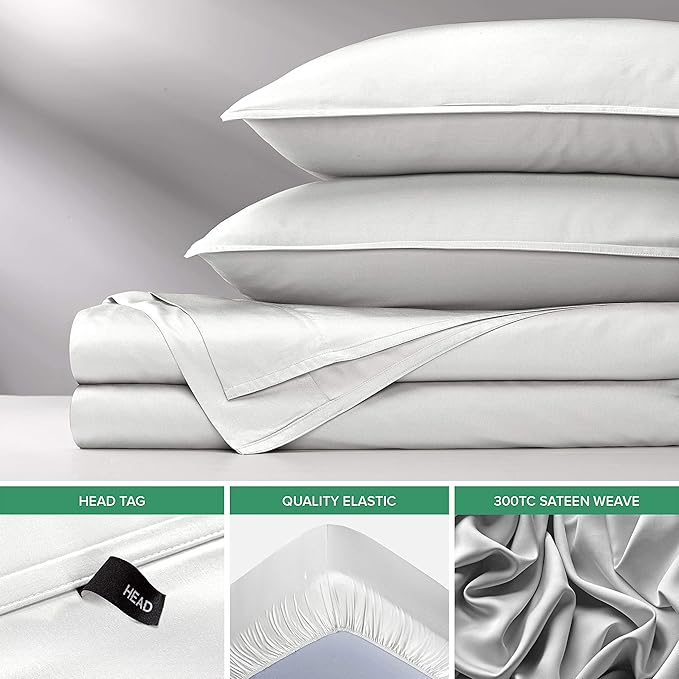 Split King Sheets by Pure Bamboo, Genuine 100% Organic Viscose Derived from - Image 6