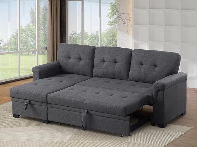 Devion Furniture Philly 4-in-1 Convertible L Shaped Couch - Image 8