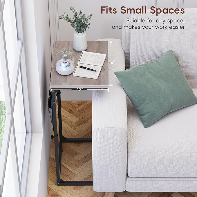 Vagusicc C Shaped End Table - Image 4