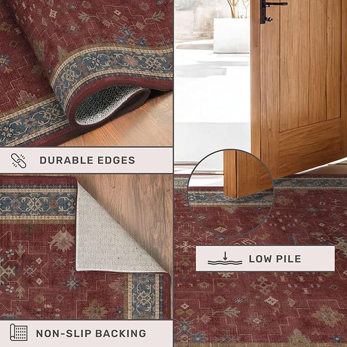 Oriental 9x12 Soft Rugs for Living Room - Image 5