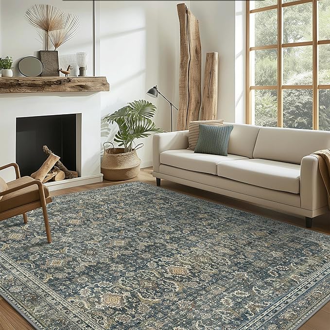 2X10 Area Rugs Machine Washable Rugs - Image 4
