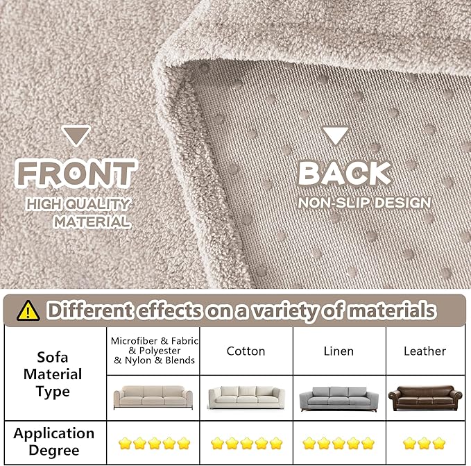 MYSKY HOME Couch Cover Sofa Covers - Image 9