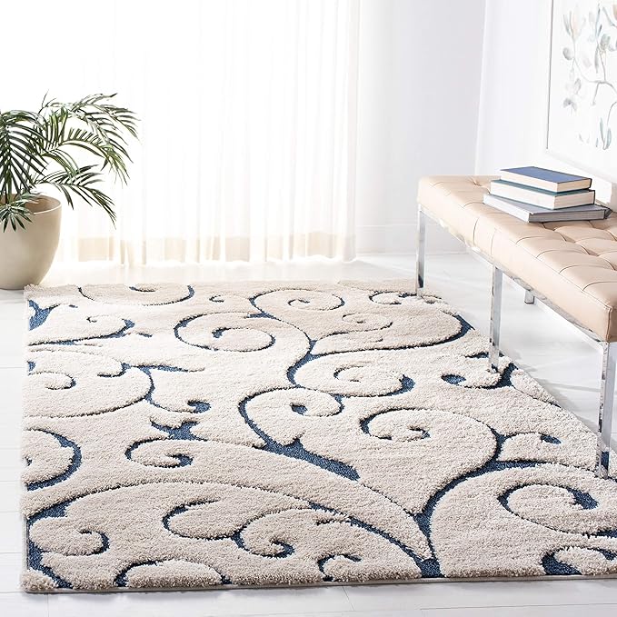 SAFAVIEH Florida Shag Collection Accent Rug by SAFAVIEH