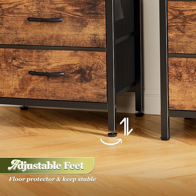 Huuger Night Stand Set of 2, Nightstand - Image 9