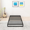 6 Inch Twin XL Bed Frames Heavy Duty Sturdy Metal Platform Bed Frame No Box by Lutown-TeenHome