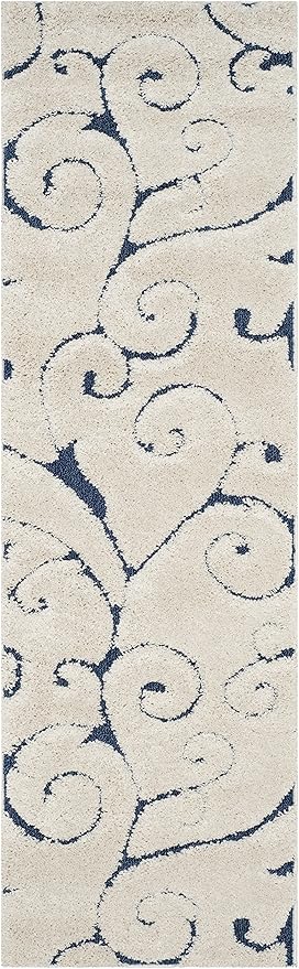 SAFAVIEH Florida Shag Collection Runner Rug - Image 3