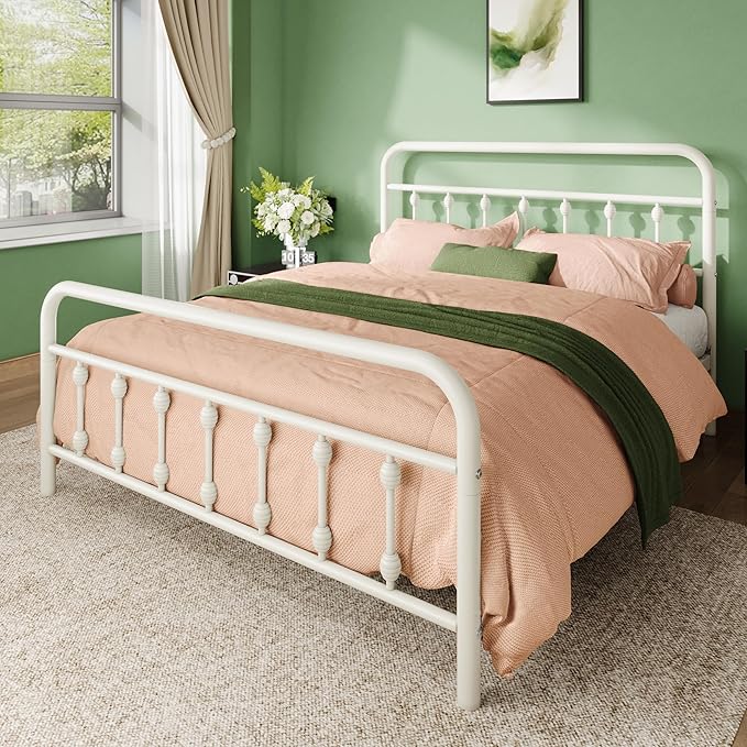 Allewie 14 Inches Queen Size Metal Platform Bed Frame - Image 3