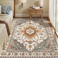 Tangsoo Area Rug 3x5 Bedroom Rug, Washable Vintage Rugs Indoor, Non Slip Accent by Tangsoo