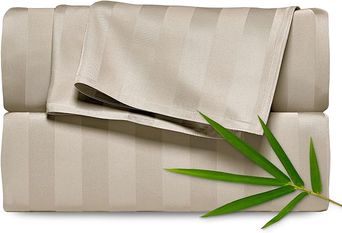 Queen Sheets by Pure Bamboo, Genuine 100% Organic Viscose Derived from Bamboo by PureBamboo