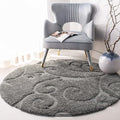 SAFAVIEH Florida Shag Collection Round Rug by SAFAVIEH