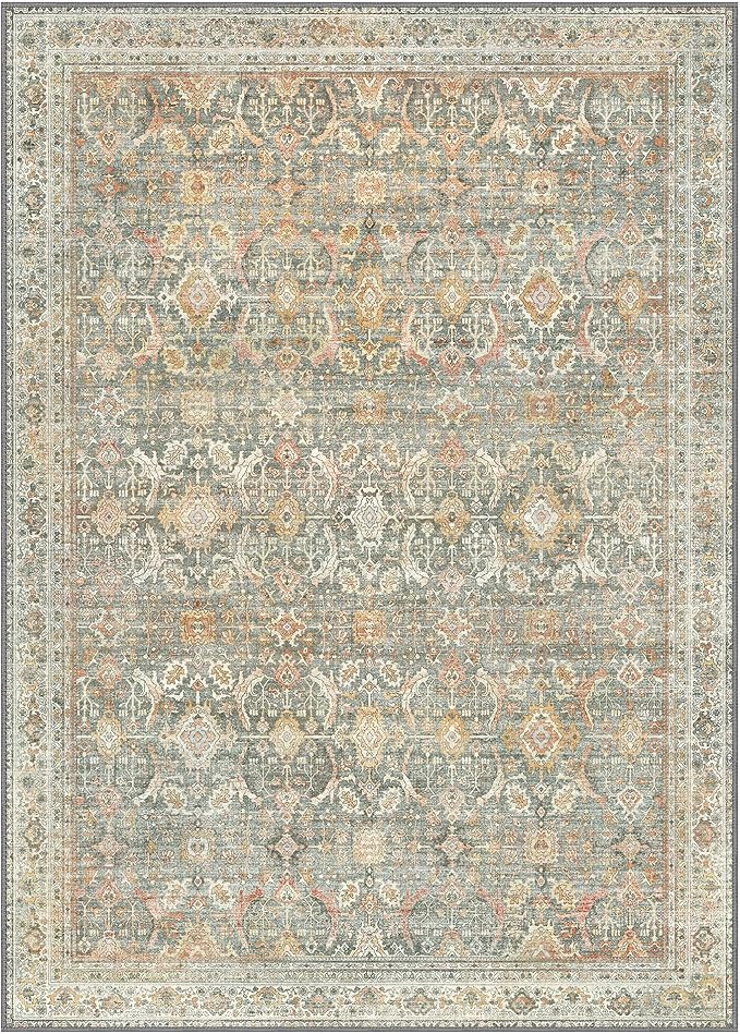 5X7 Area Rugs Machine Washable Rugs - Image 8