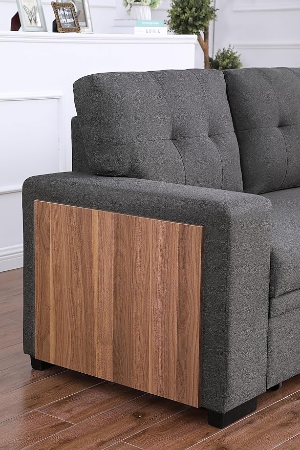 Devion Furniture Philly 4-in-1 Convertible L Shaped Couch - Image 8