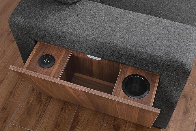 Devion Furniture Maison 4-in-1 Convertible L Shaped Couch - Image 9