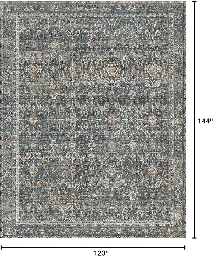 10X12 Area Rugs Machine Washable Rugs - Image 2