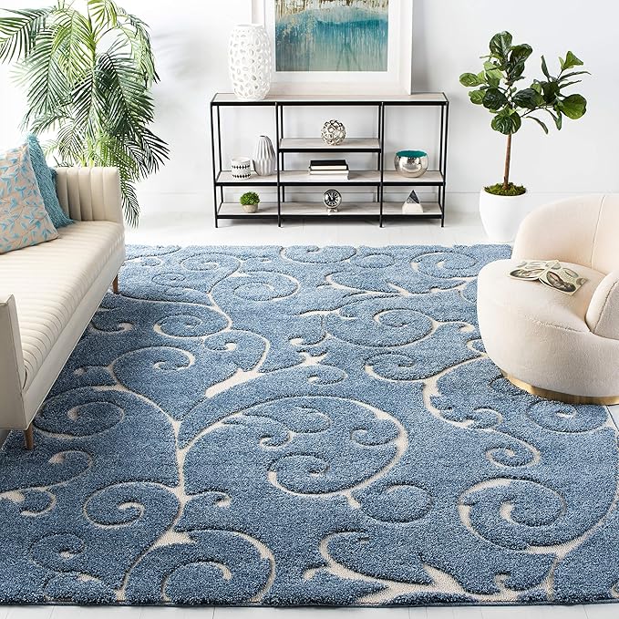 SAFAVIEH Florida Shag Collection X-Large Area Rug by SAFAVIEH
