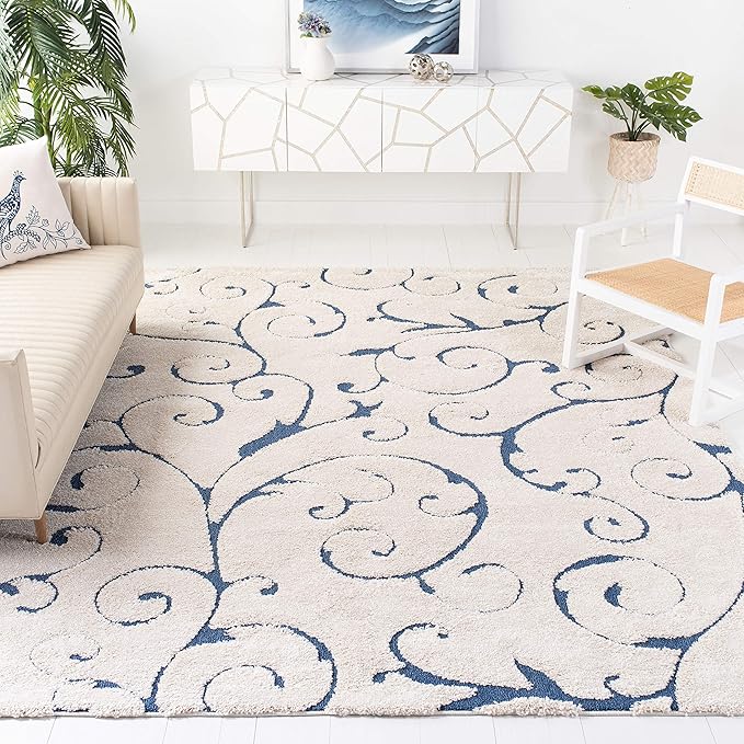 SAFAVIEH Florida Shag Collection X-Large Area Rug by SAFAVIEH