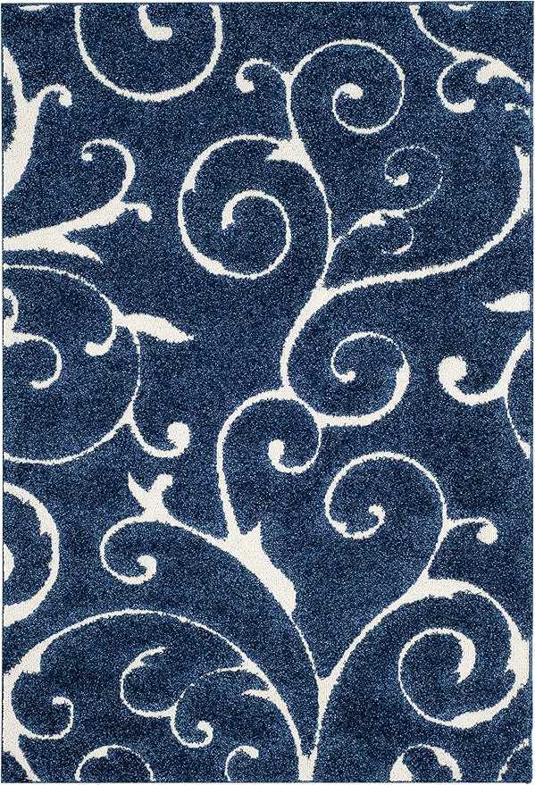 SAFAVIEH Florida Shag Collection Accent Rug - Image 2