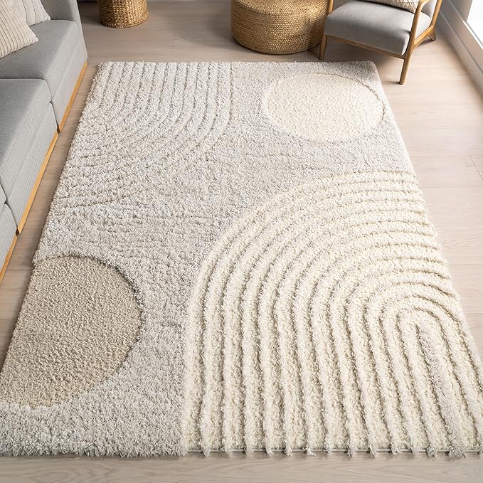 nuLOOM Gloria Abstract 4x6 Shag Area Rug by nuLOOM