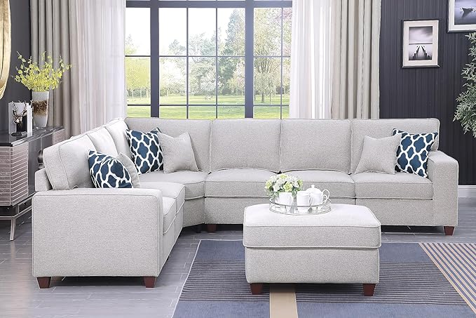 Leio Sectional Modular Sofa by DevionFurniture