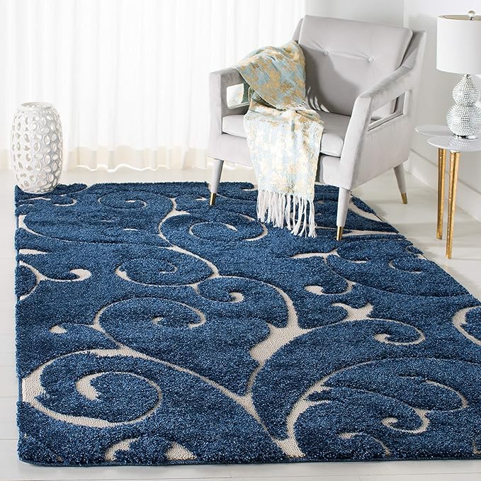 SAFAVIEH Florida Shag Collection Area Rug by SAFAVIEH