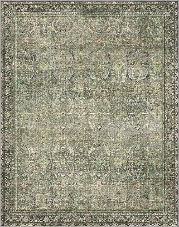 10X14 Area Rugs Machine Washable Rugs - Image 8