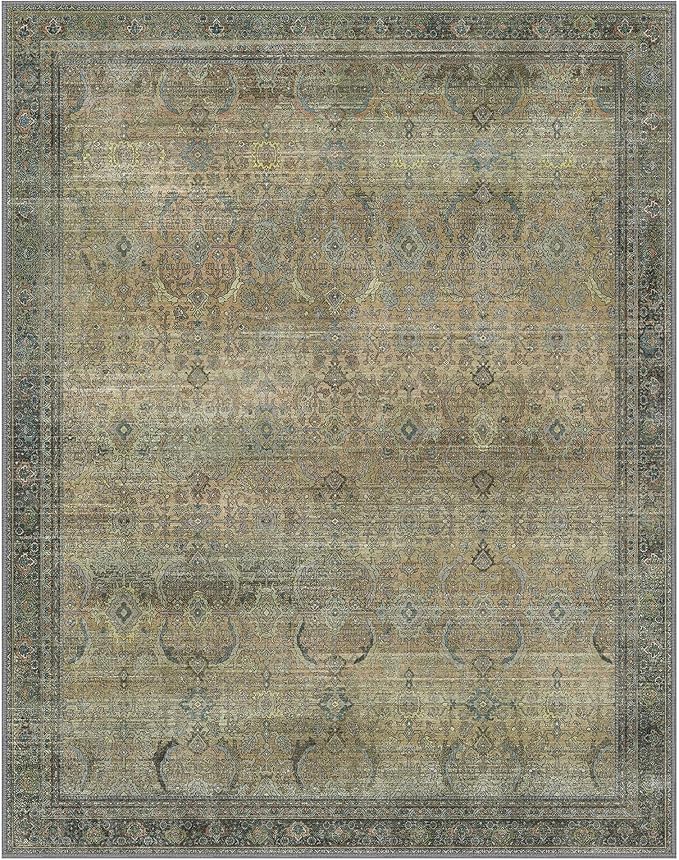 10X14 Area Rugs Machine Washable Rugs - Image 8